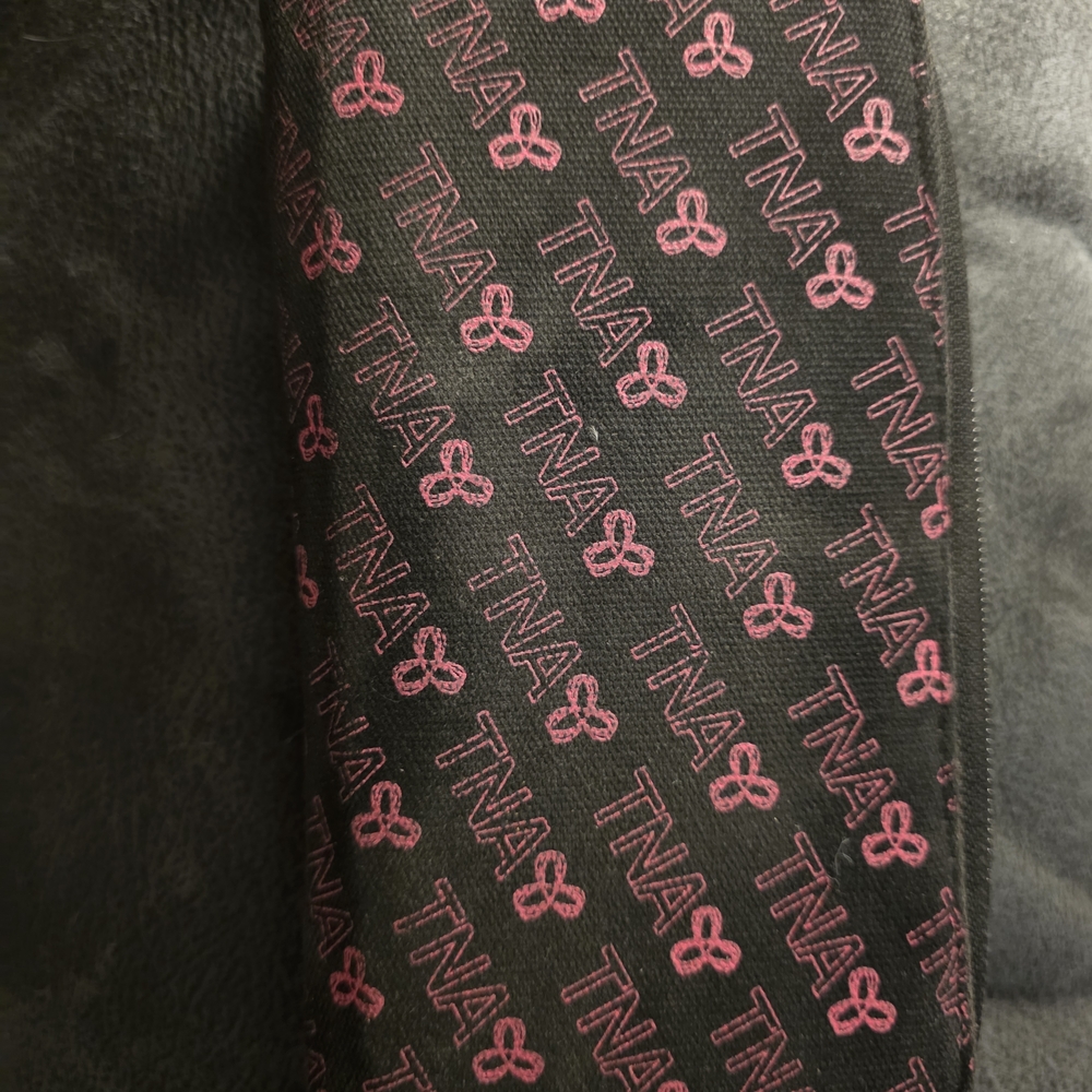 TNA Black and Pink Patterned Sleeve